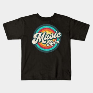 music in color circle Kids T-Shirt